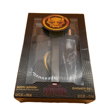 Marvel Black Panther Body Spray and Shower Gel Set Perfume