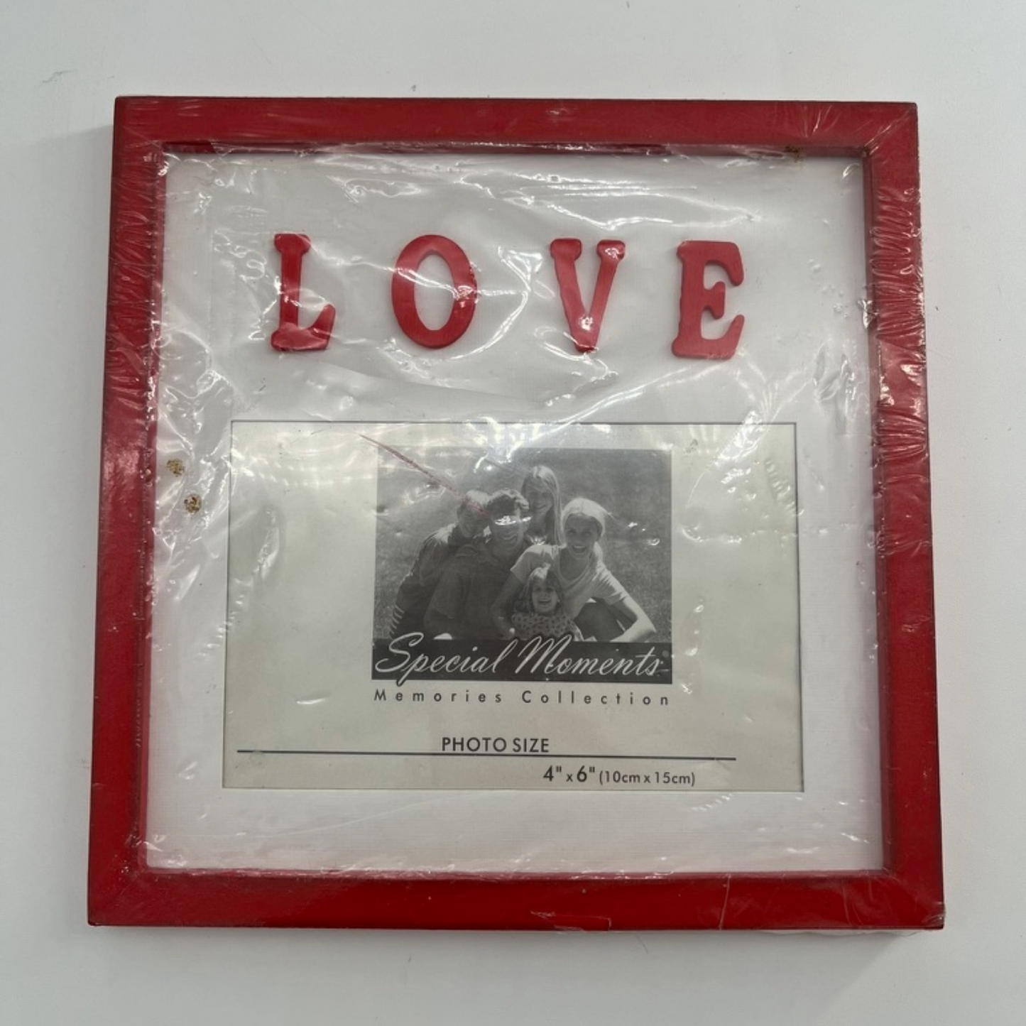 Love Special Moments Photo Frame 4 x 6 Red