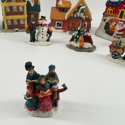Christmas Village (4" - 5") - 9 Piece