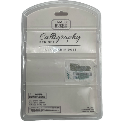 James Burke collection calligraphy pen set