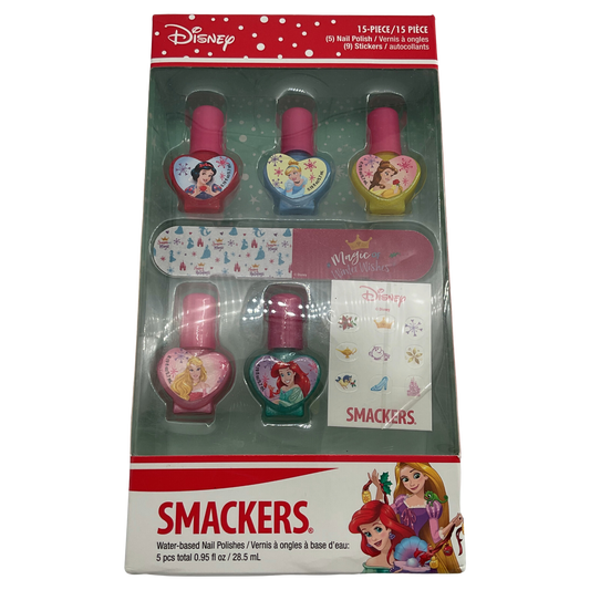 Disney Smackers Magic Winter Wisher Nail Polish 15 Piece Set