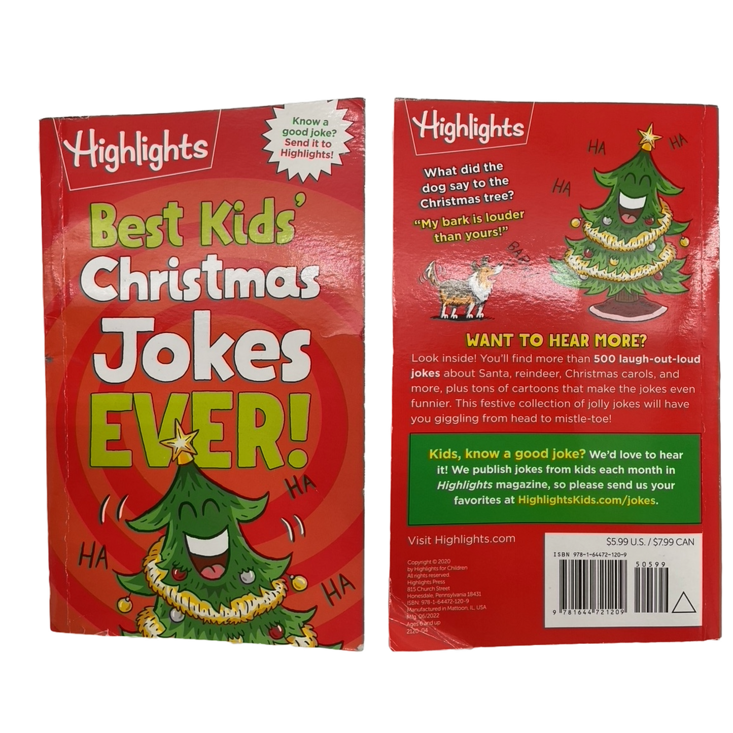 Best Kids' Christmas Jokes Ever! (Highlights Joke Books) Paperback