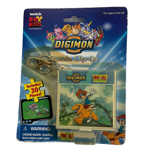 Digimon Puzzle Clip On Fox Kids Fun 4 All