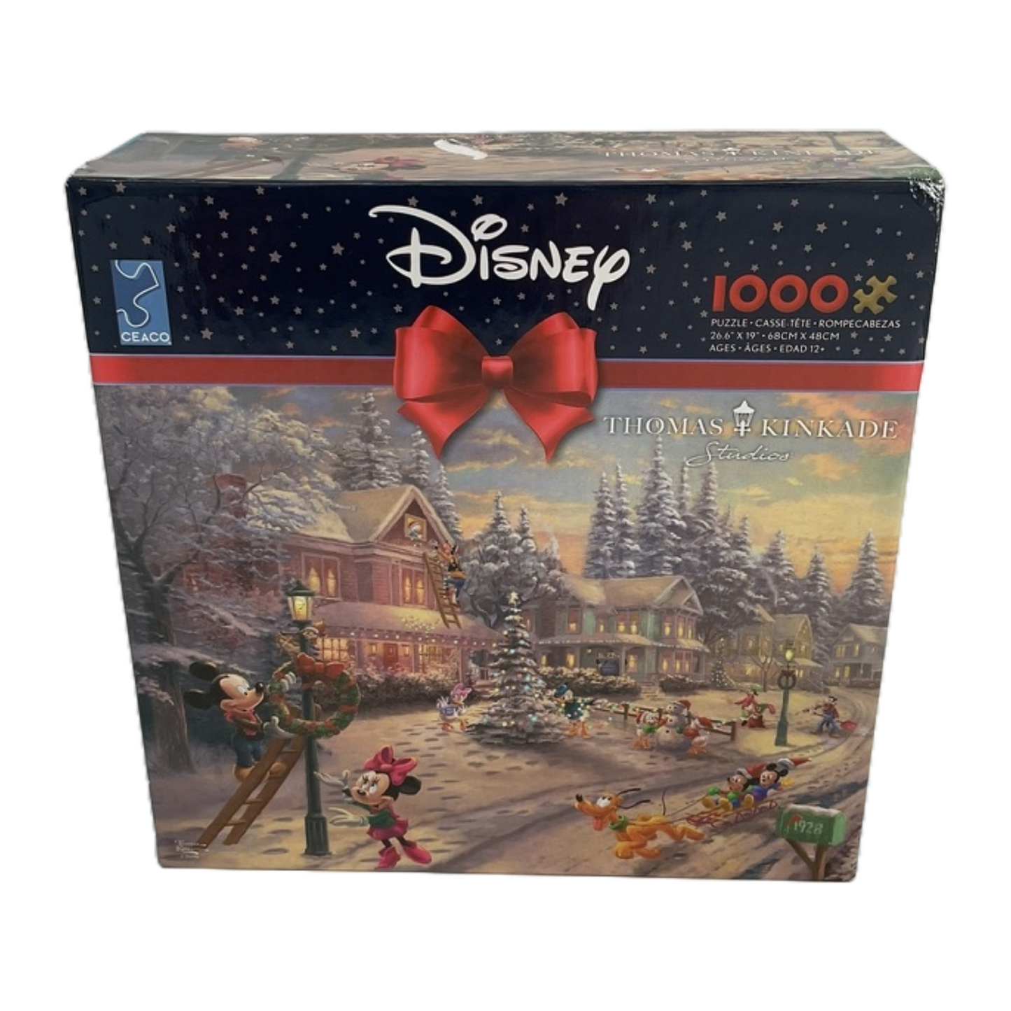 Disney Thomas Kikade Studios 1000 Piece Christmas Puzzle