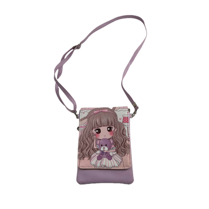 Anime Pink Rectangular Purse (5 x 7 1/2)