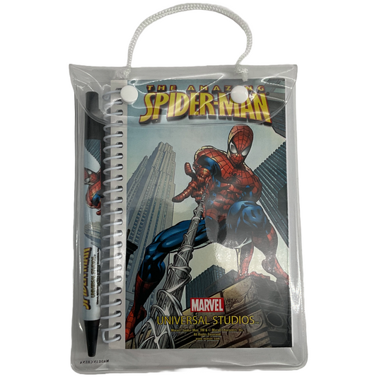 Universal Studios Marvel The Amazing Spider-Man 3 Notebook and Pen Set