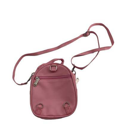 Kerr's Choice Japan Anime Pink Oval Purse Crossbody Bag