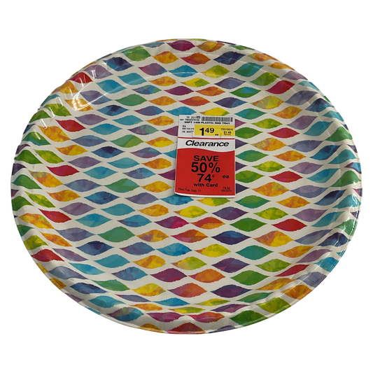 Plastic Round 14 Inch Round Tray