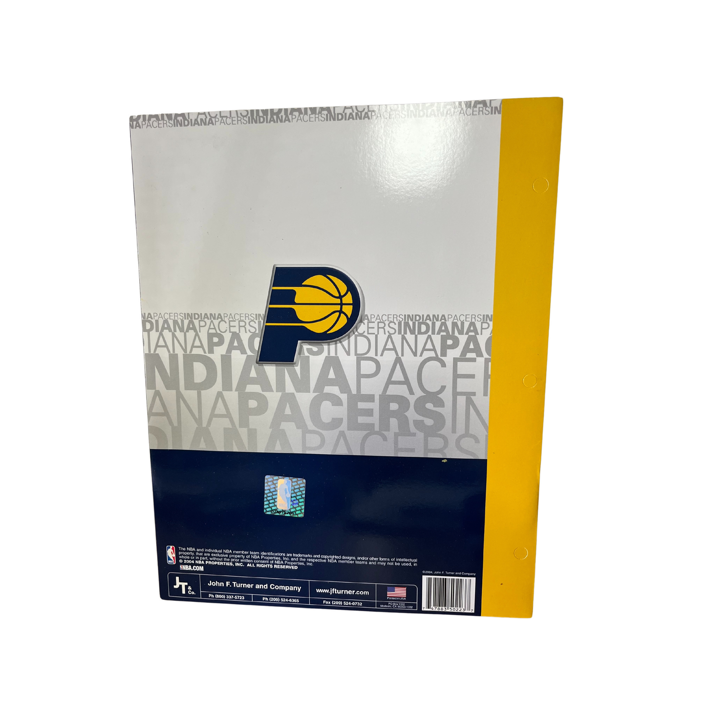 Indiana Pacers NBA Two Folders