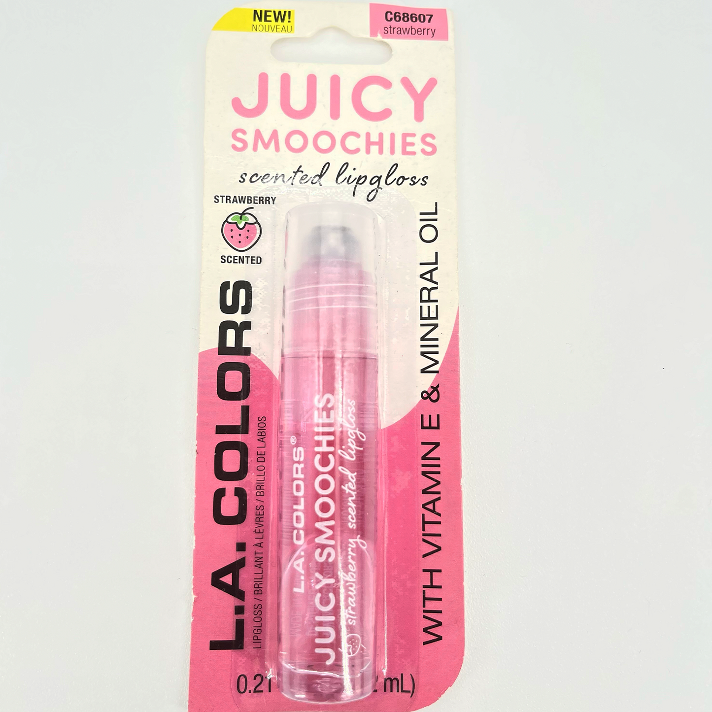 Juicy Smoochies Strawberry Scented Lip Gloss (0.21 Fl. Oz)