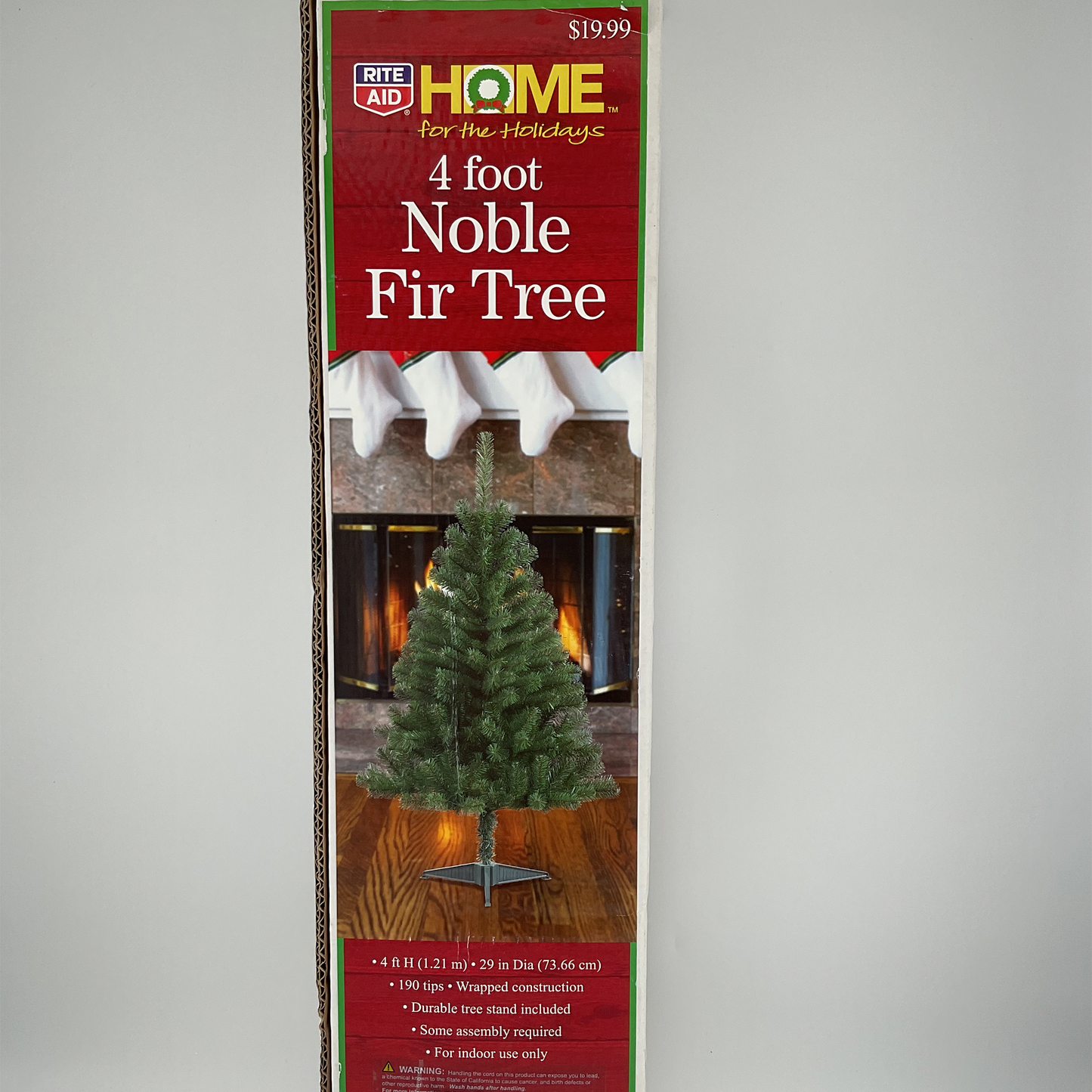 HOME for the Holidays 4 Feet Noble Fir Tree