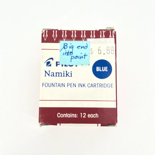 Namiki Fountain Pen Ink Cartridge Blue