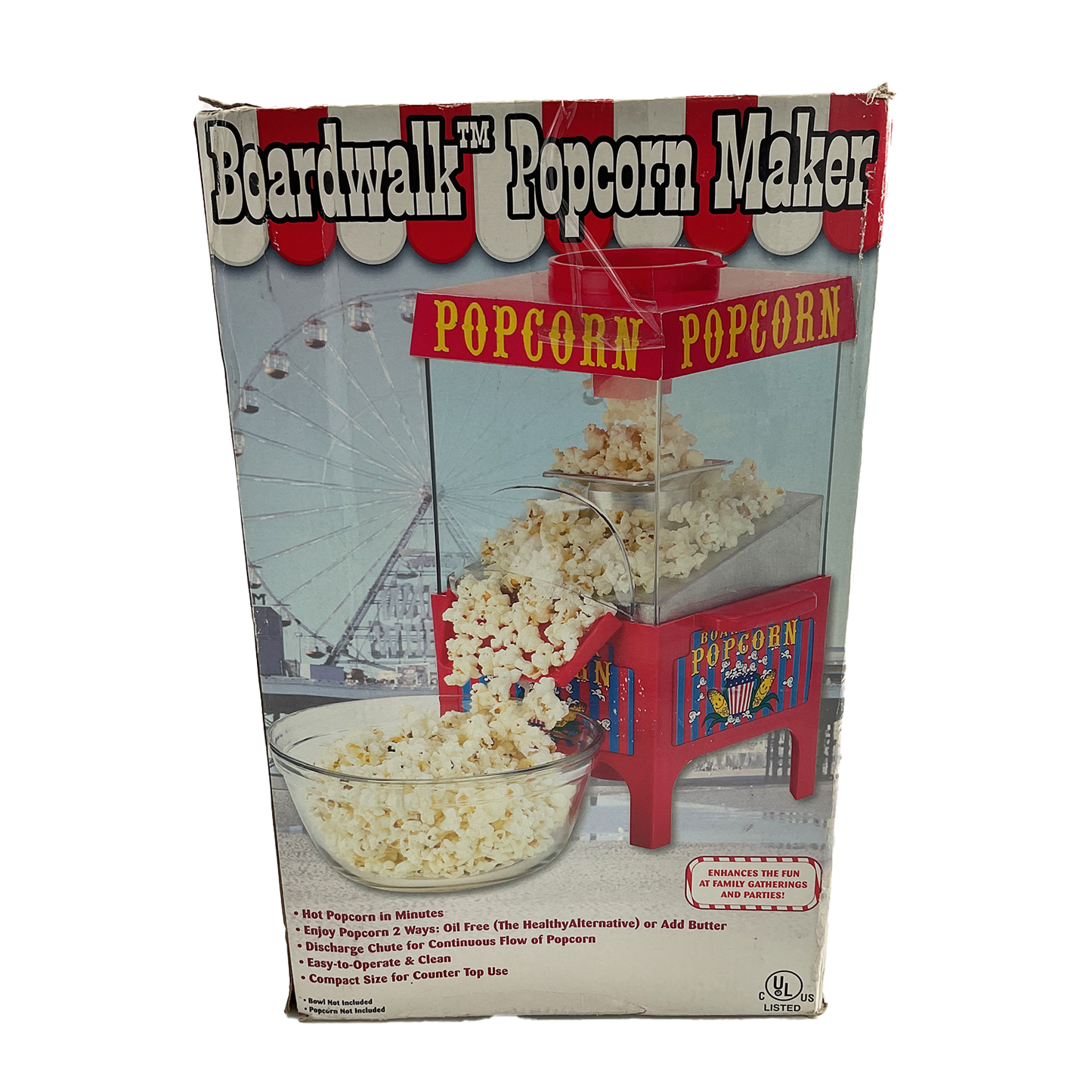 Boardwalk Circus Popcorn Maker