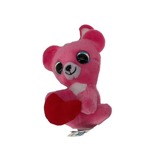 LUMO Stars Stuffed Animal Pink Valentines (11 cm)