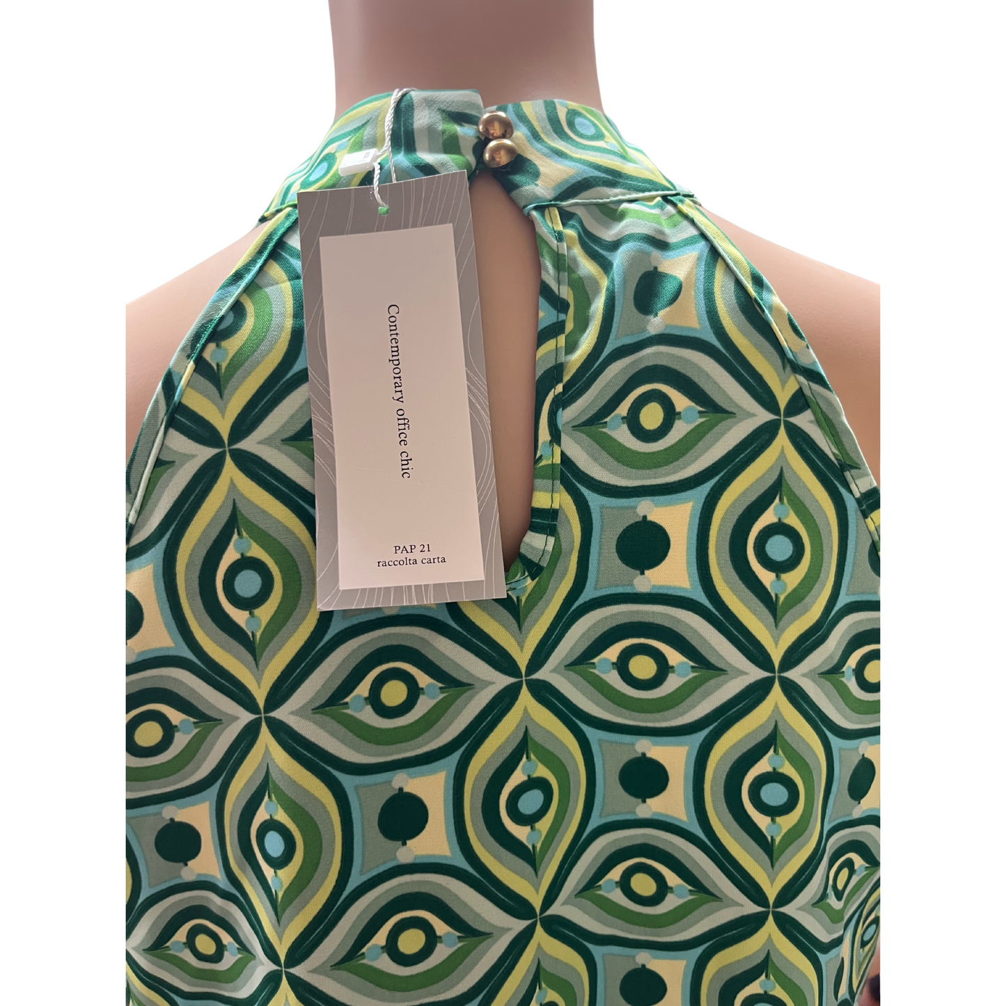 Shein Blouse Green (Size Small)