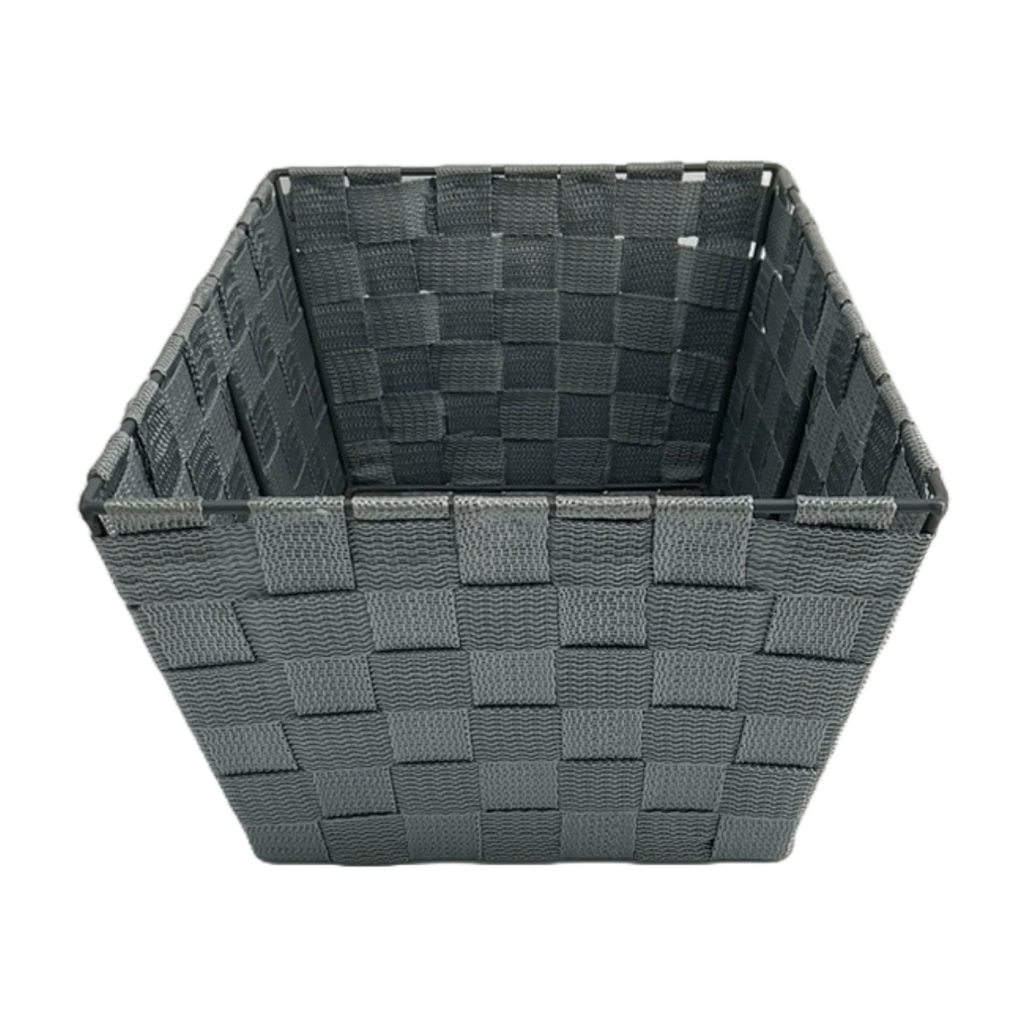 Cubby Baskets (3 Gray Pieces) - Size (6 H x 11 D x 9 W)