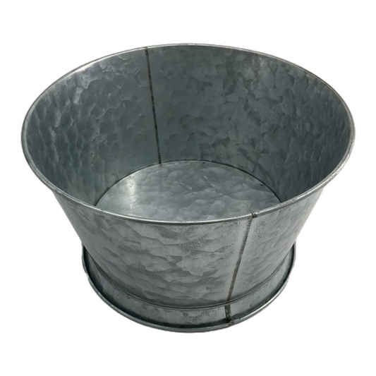 Rustic Ice Bucket Round  (10 W x 6 H)