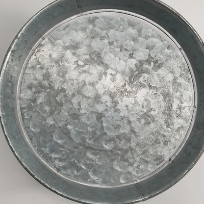 Rustic Ice Bucket Round  (10 W x 6 H)