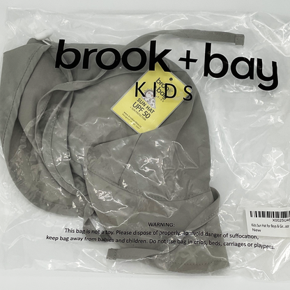 Gorro de baño y gorro de playa para bebé Brook + Bay