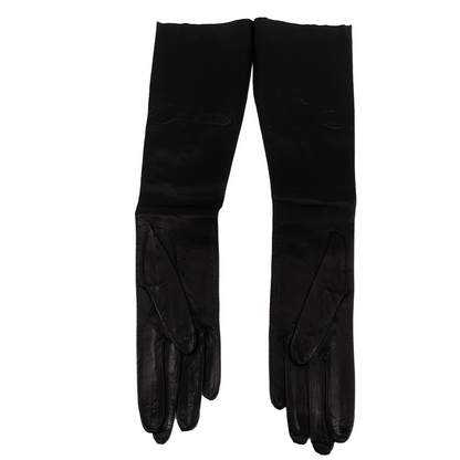 Middle Finger Vinyl Women's Gloves (16")