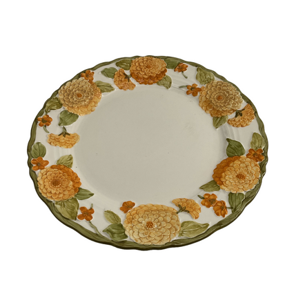 Floral Ceramic 11" Party Platter