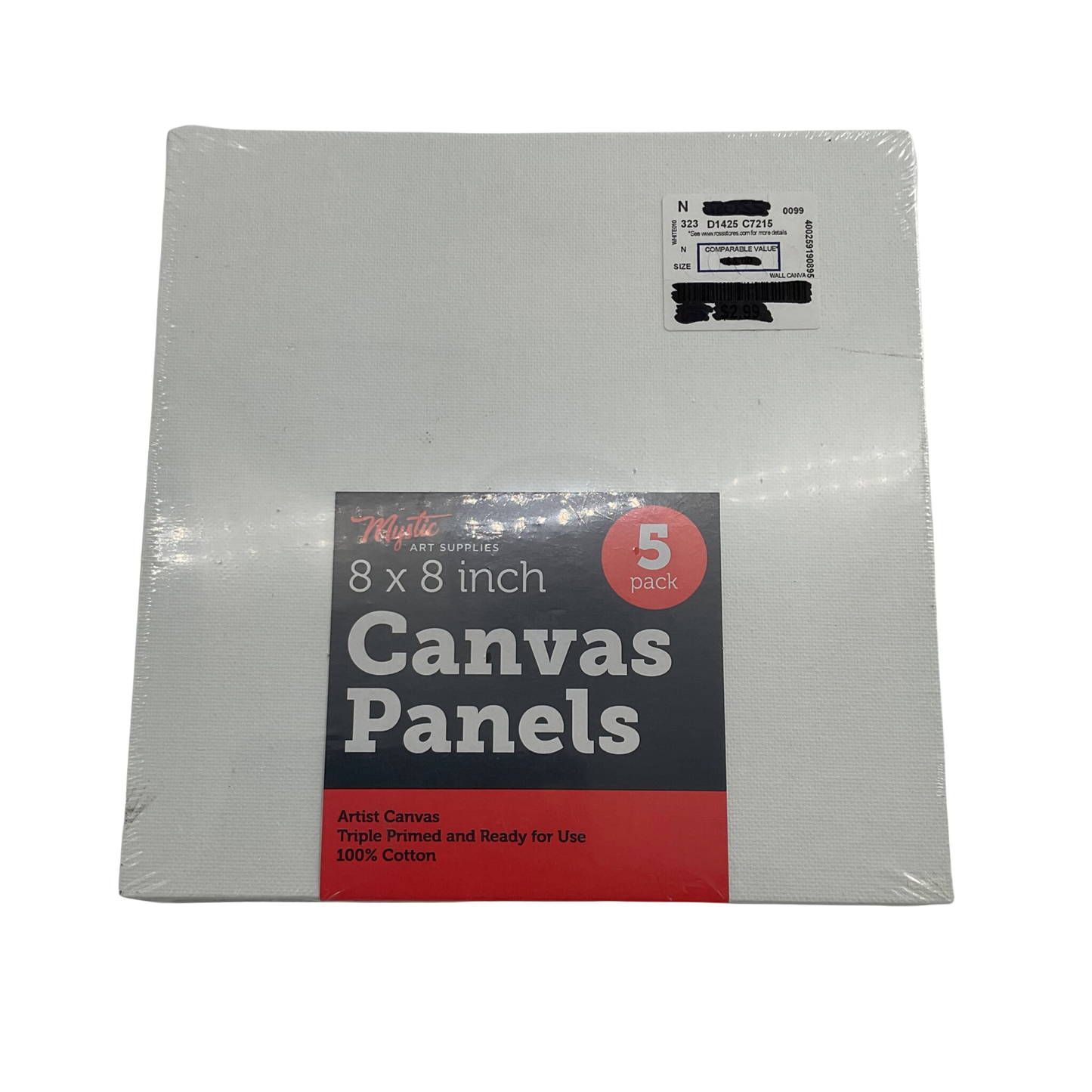 Canvas Panel (8 x 8 inches) - 2 pack