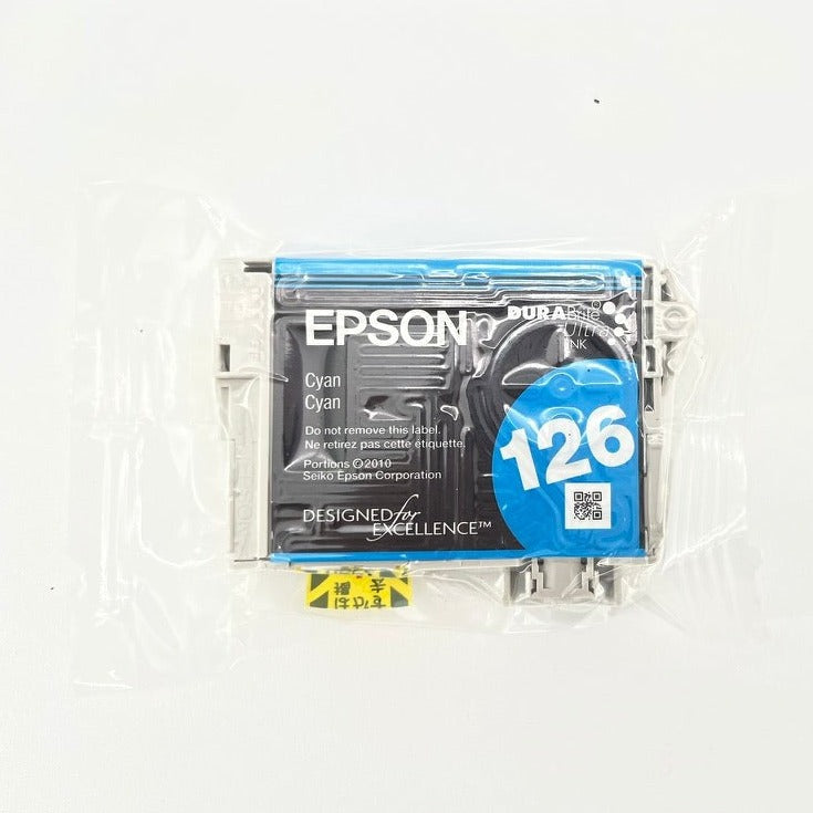 Epson T126 Cyan High Yield Ink Cartridge (T126220)