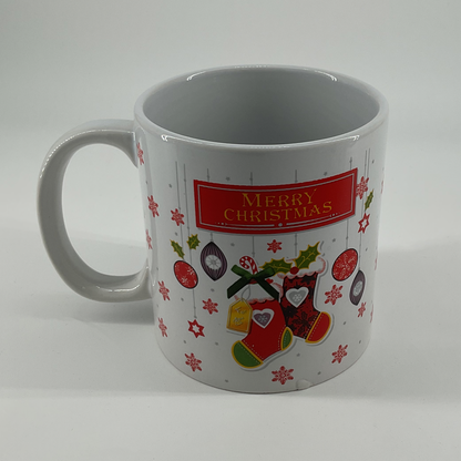 Christmas Giant Mugs (5 inches) - 5 pieces