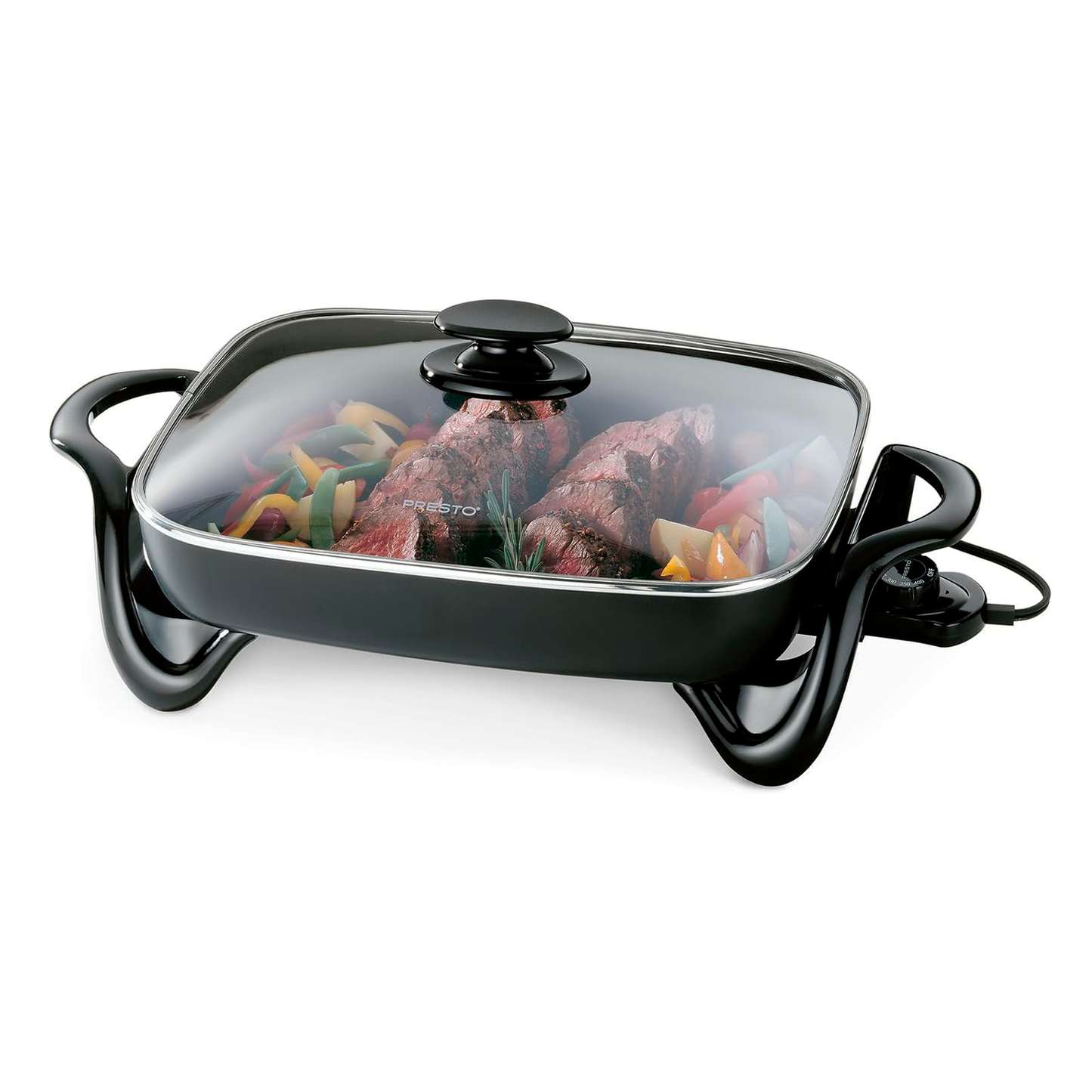 Presto 06852 16-Inch Electric Skillet with Glass Cover - No original box