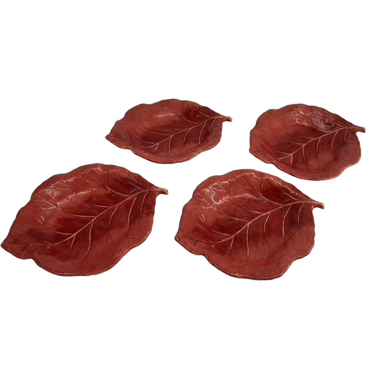 Leaf Shape Servers 11" (4 pieces)