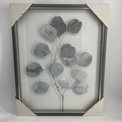 Metal Leaves Frame (21x17)