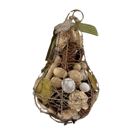 Decorative Pear Autum Canister by Naturally