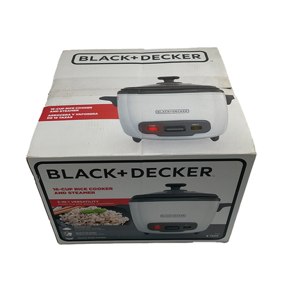 Black & Decker 16-Cup Rice Cooker and Stamer
