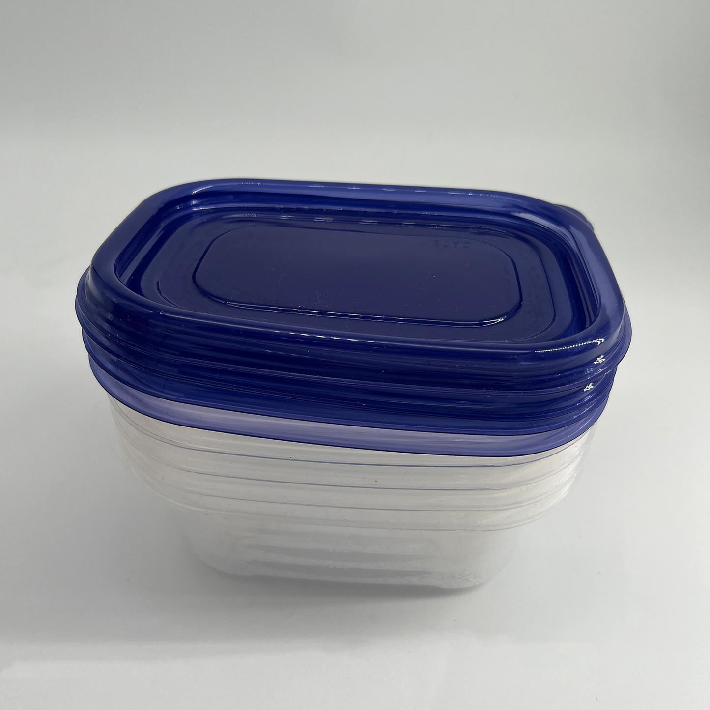 Medium Rectangle (5 containers with lids) and Large Rectangle (2 containers with lids)