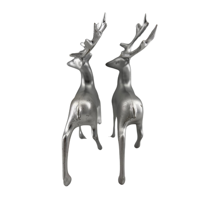 Silven Plastic Raindeers  (10 x 6 inches)