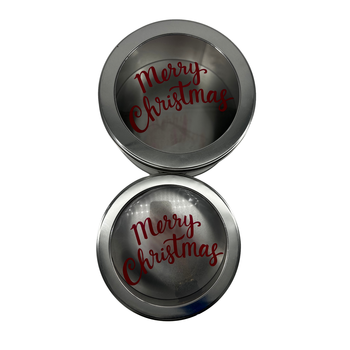 Food Save Merry Christmans (Set of 2) Sizes 10 x 5 and 9 x 4 inches