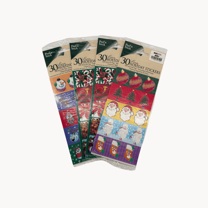 Christmas Stickers (7 sheets) (12 inch)