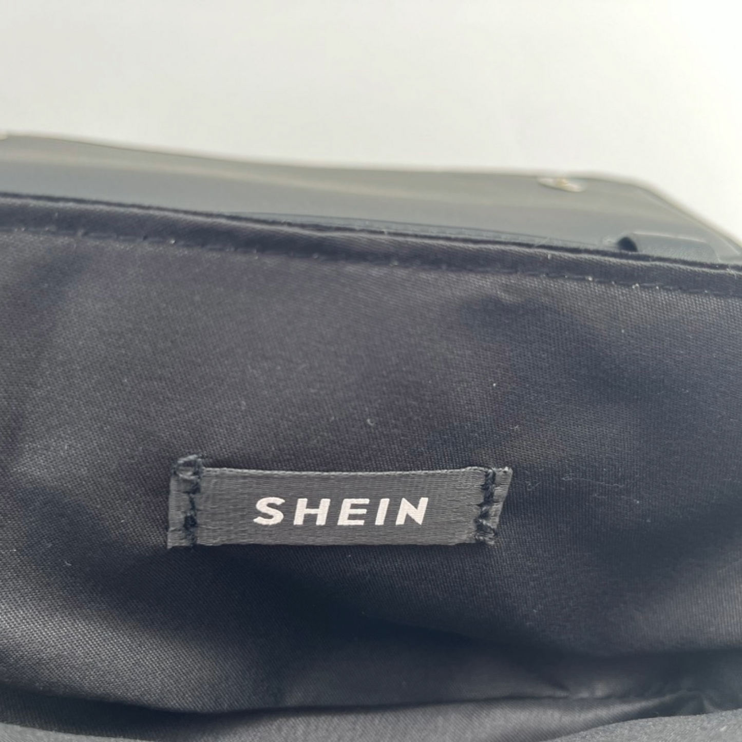 Black Suede with Diamonds Purse by Shein (5 x 10)