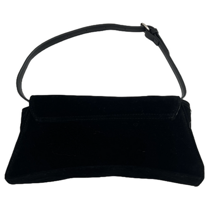 Black Suede with Diamonds Purse by Shein (5 x 10)