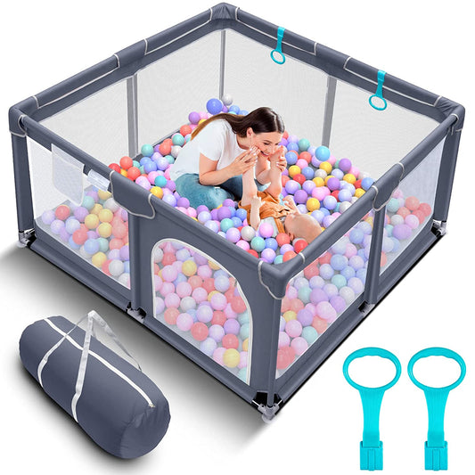 Tmsene Baby Playpen for Babies and Toddlers for Indoor & Outdoor