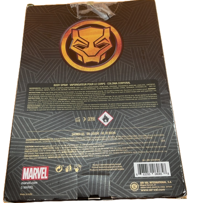 Marvel Black Panther Body Spray and Shower Gel Set Perfume