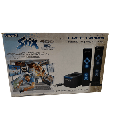 Stix 400 3DD Game Controller Combo Pack (Black Color)