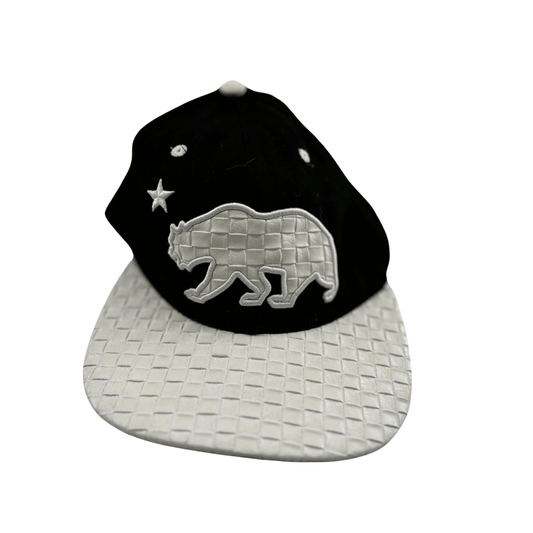 Top Level California Black and White Hat - One Size