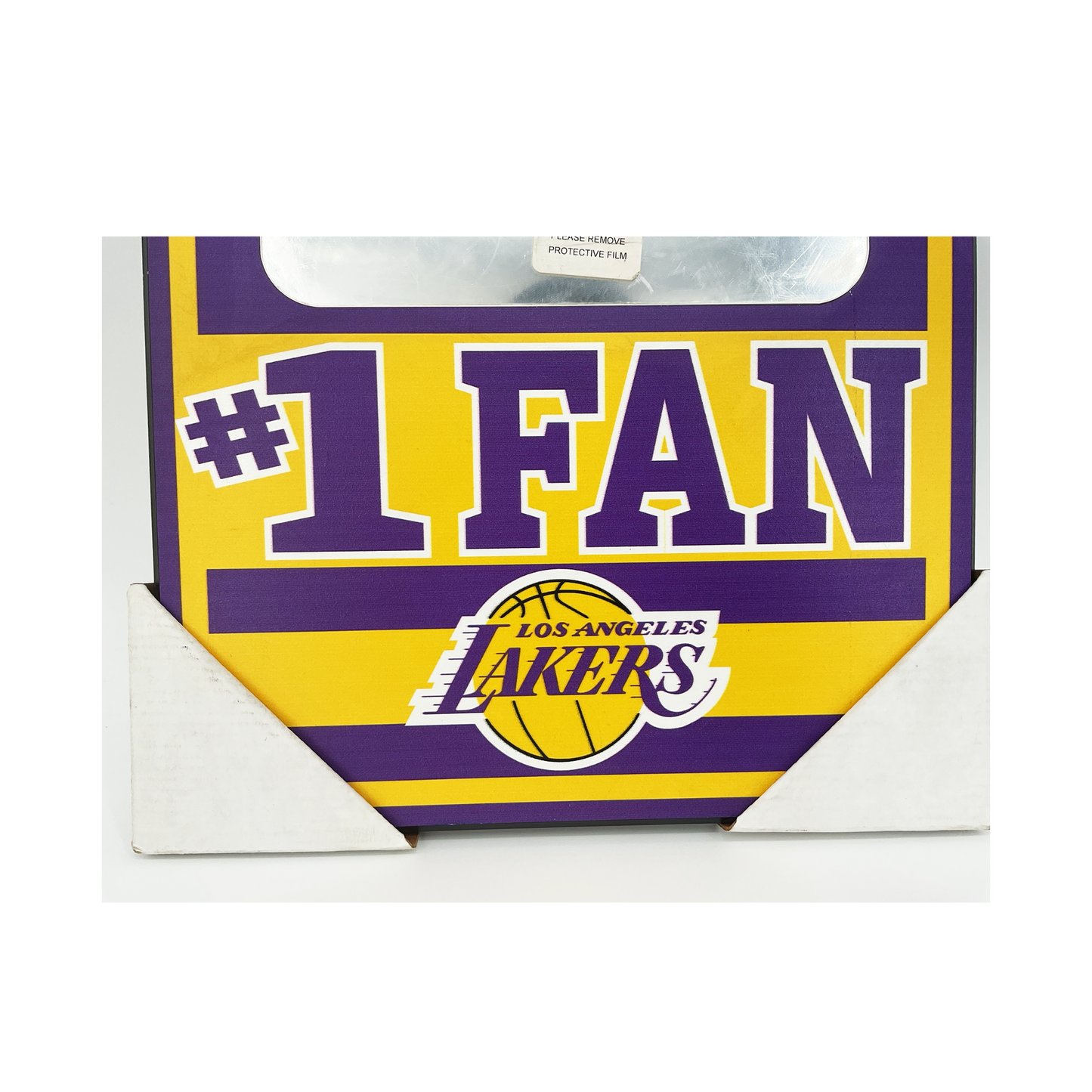 Lakers #1 Fan Mirror Frame (Size 16 1/2 x 11)