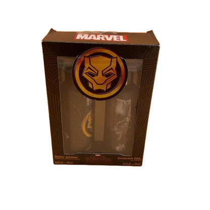 Marvel Black Panther Body Spray and Shower Gel Set Perfume