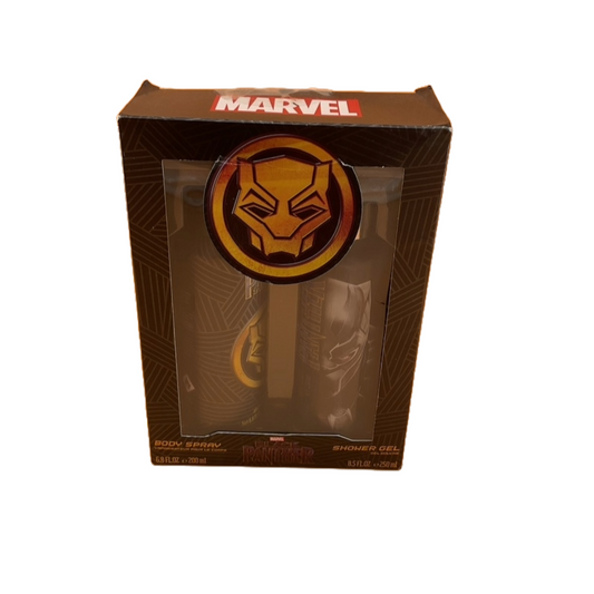 Marvel Black Panther Body Spray and Shower Gel Set Perfume for Boys