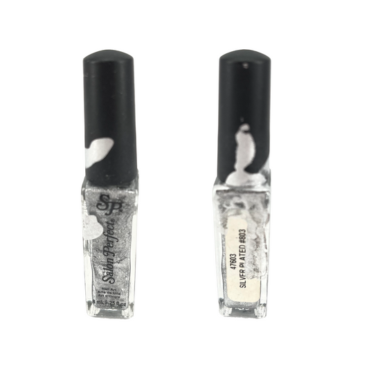 Salon Perfect Silver Plated 803 Nail Art (0.25 Oz. Fl.)