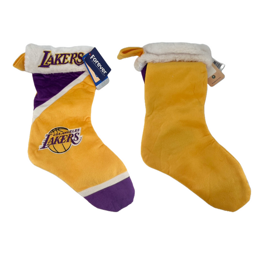 Lakers Holiday Stocking - Colorblock 2014
