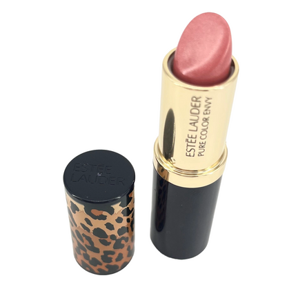 Estee Lauder Pure Color High Lustre Lipstick 221 Pink Parfait) Leopard