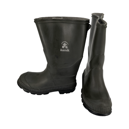 Kamik Stomp Green Army Rain Boot (Size 12 Kids)